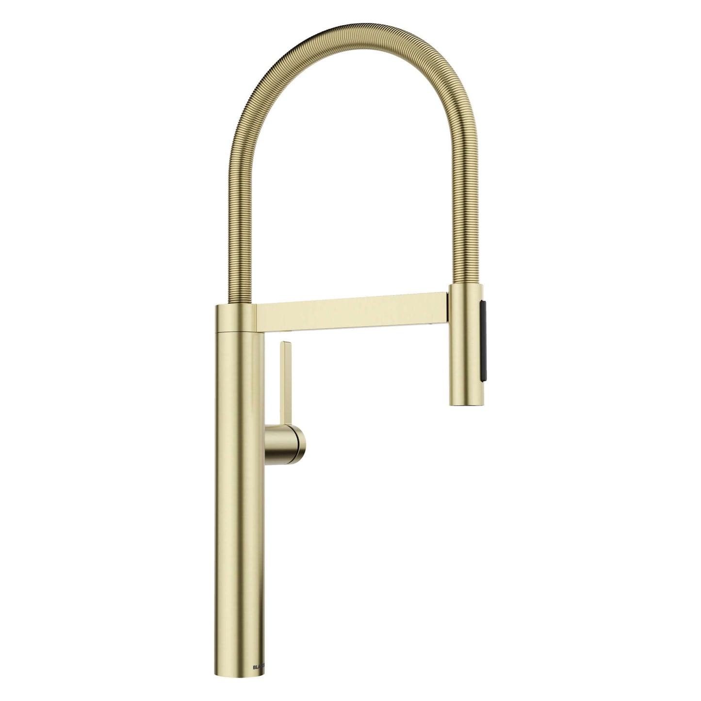 BLANCO Culina II Semi-Pro Pull-Down Dual-Spray Kitchen Faucet in elegant gold finish