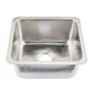 Thompson Rivera bar and prep sink in hammered nickel, 17 in. x 15 in., KPU-1715BRN