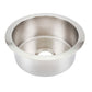 Thompson De La Cruz bar and prep sink in hammered nickel, 17 in. diameter, PU-1708BRN