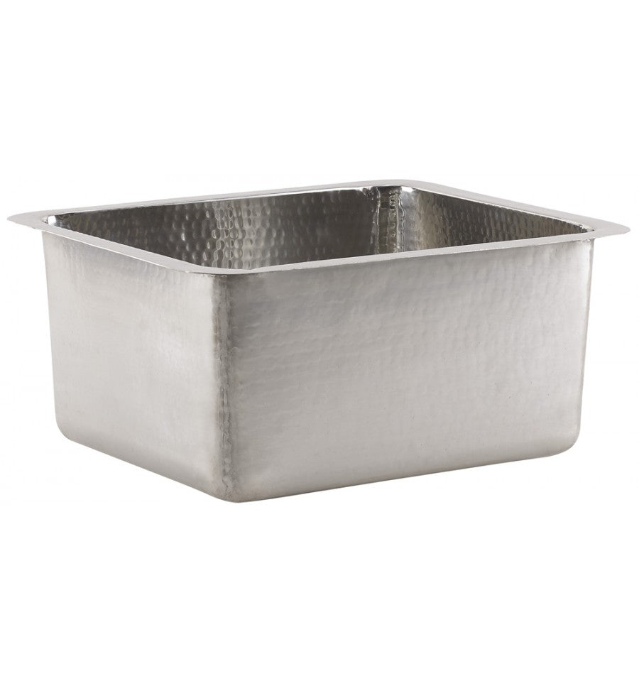 Thompson Rivera square bar and prep sink with 8 inch deep bowl, KPU-1715HSS