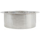 Thompson De La Cruz 17 inch round hand-hammered stainless steel bar and prep sink, PU-1708HSS