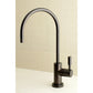 Kingston Brass KSAG8193DL Concord Reverse Osmosis System Filtration Water Air Gap Faucet, Antique Brass
