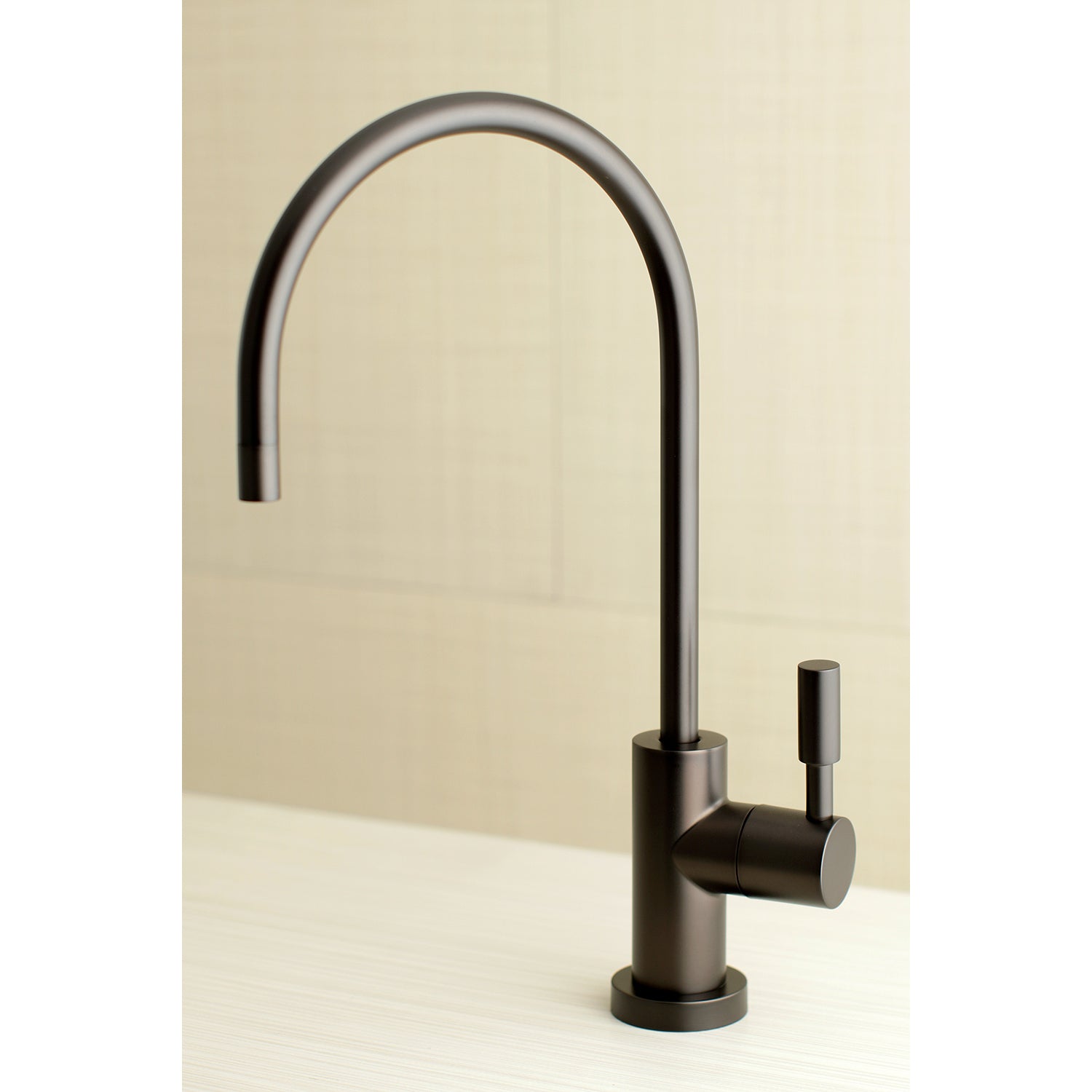 Kingston Brass KSAG8193DL Concord Reverse Osmosis System Filtration Water Air Gap Faucet, Antique Brass