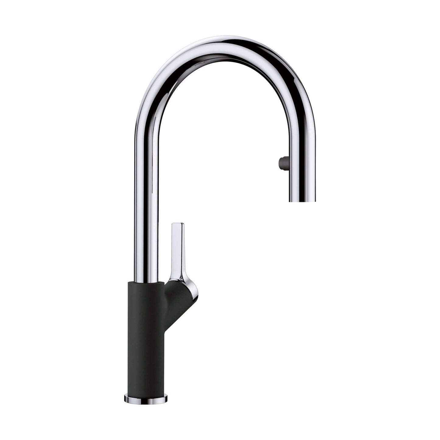BLANCO Urbena Pull-Down Dual-Spray Kitchen Faucet with contemporary design and slim profile.