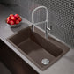 BLANCO Diamond SILGRANIT 33.5" Super Single Dual Mount Kitchen Sink