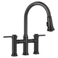 BLANCO Empressa Pull-Down Dual-Spray Bridge Faucet