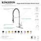 Kingston Brass LS8773DL Concord Pre-Rinse Kitchen Faucet