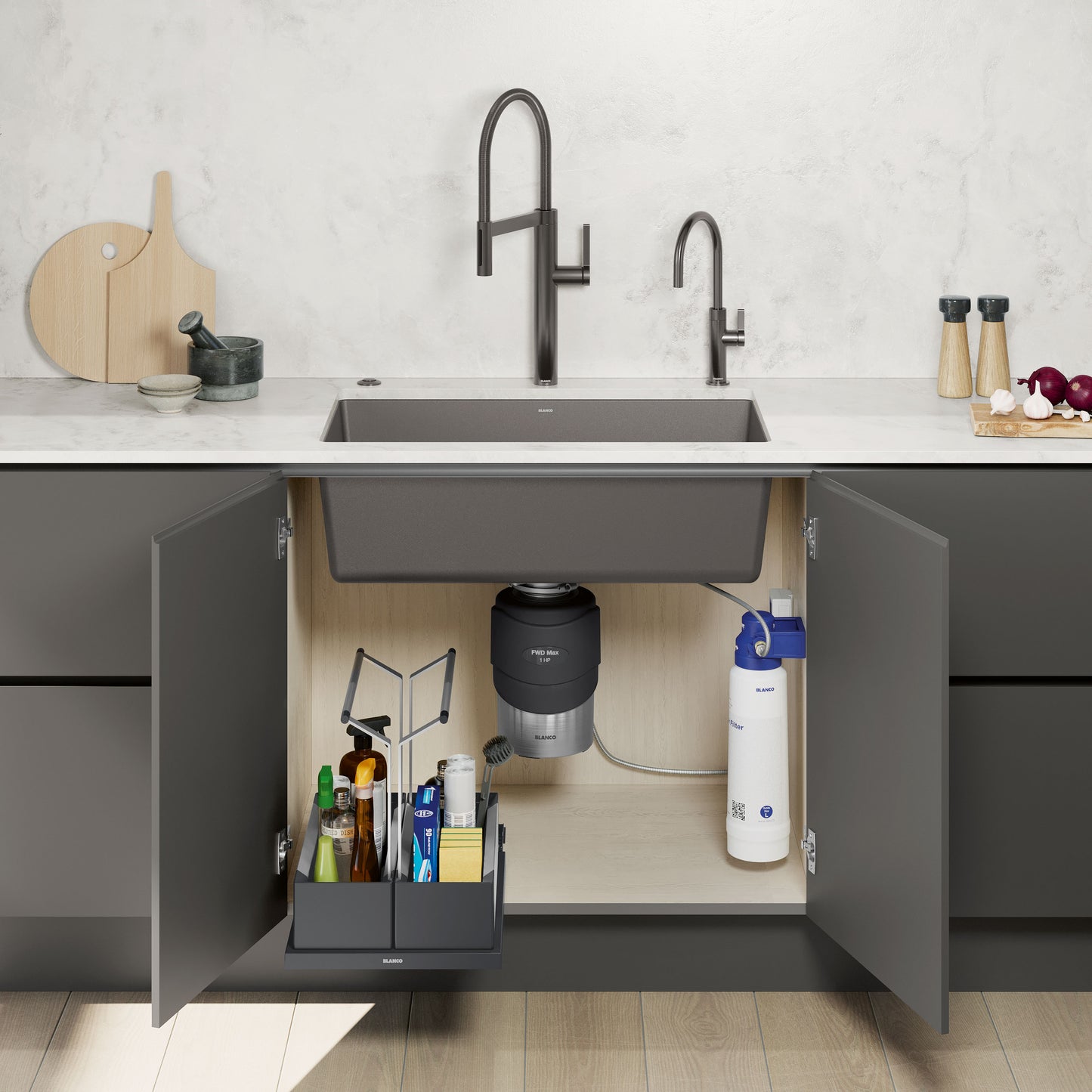BLANCO Double Under Sink Storage Organizer