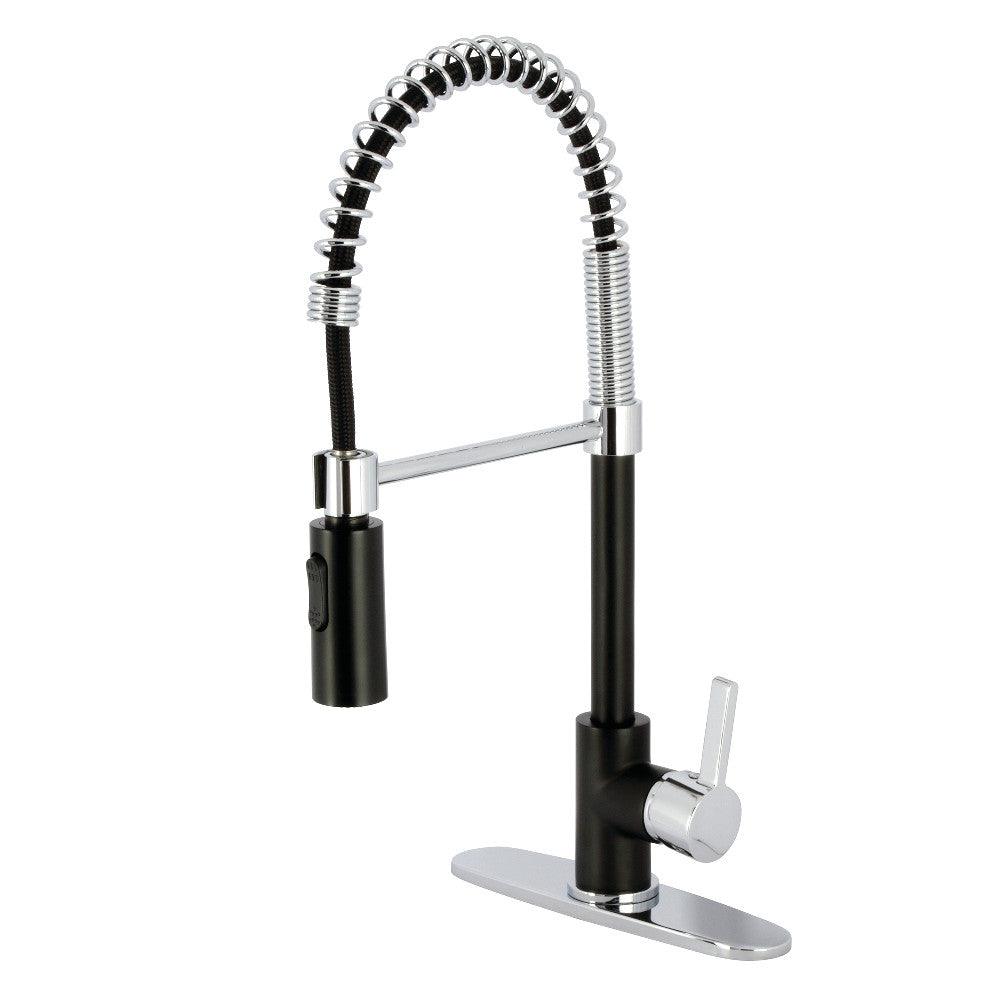Kingston Brass LS877CTLAB Continental Pre-Rinse Kitchen Faucet