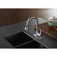 Kingston Brass LS8723CTL Continental Pull-Down Kitchen Faucet
