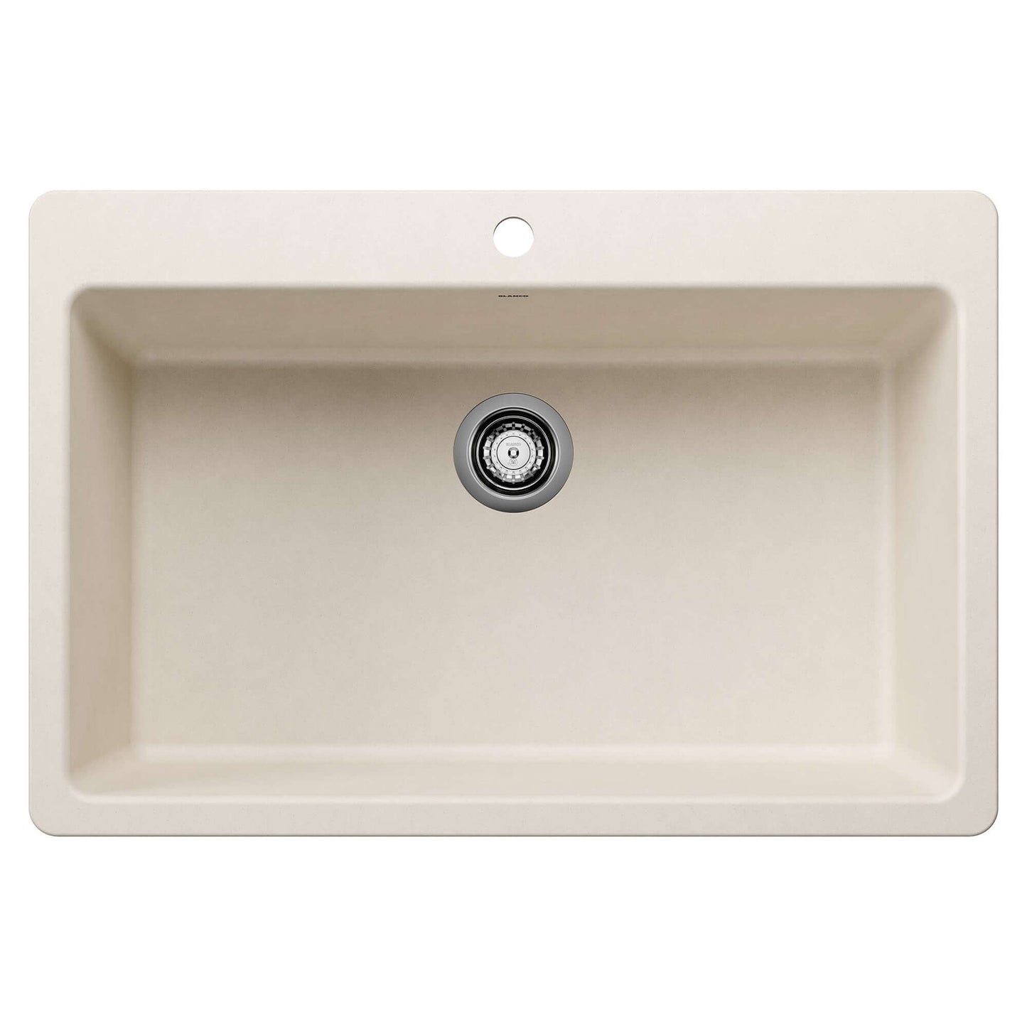 BLANCO Liven SILGRANIT 33" Super Single Dual Mount Kitchen Sink