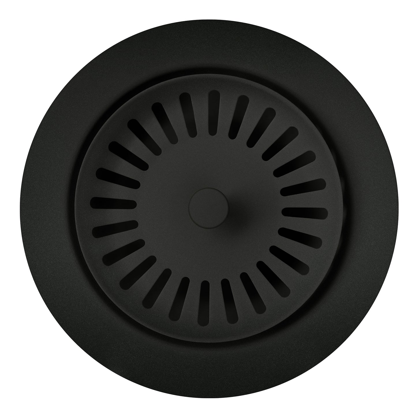 Color-Coordinated Metal Disposal Flange - Anthracite