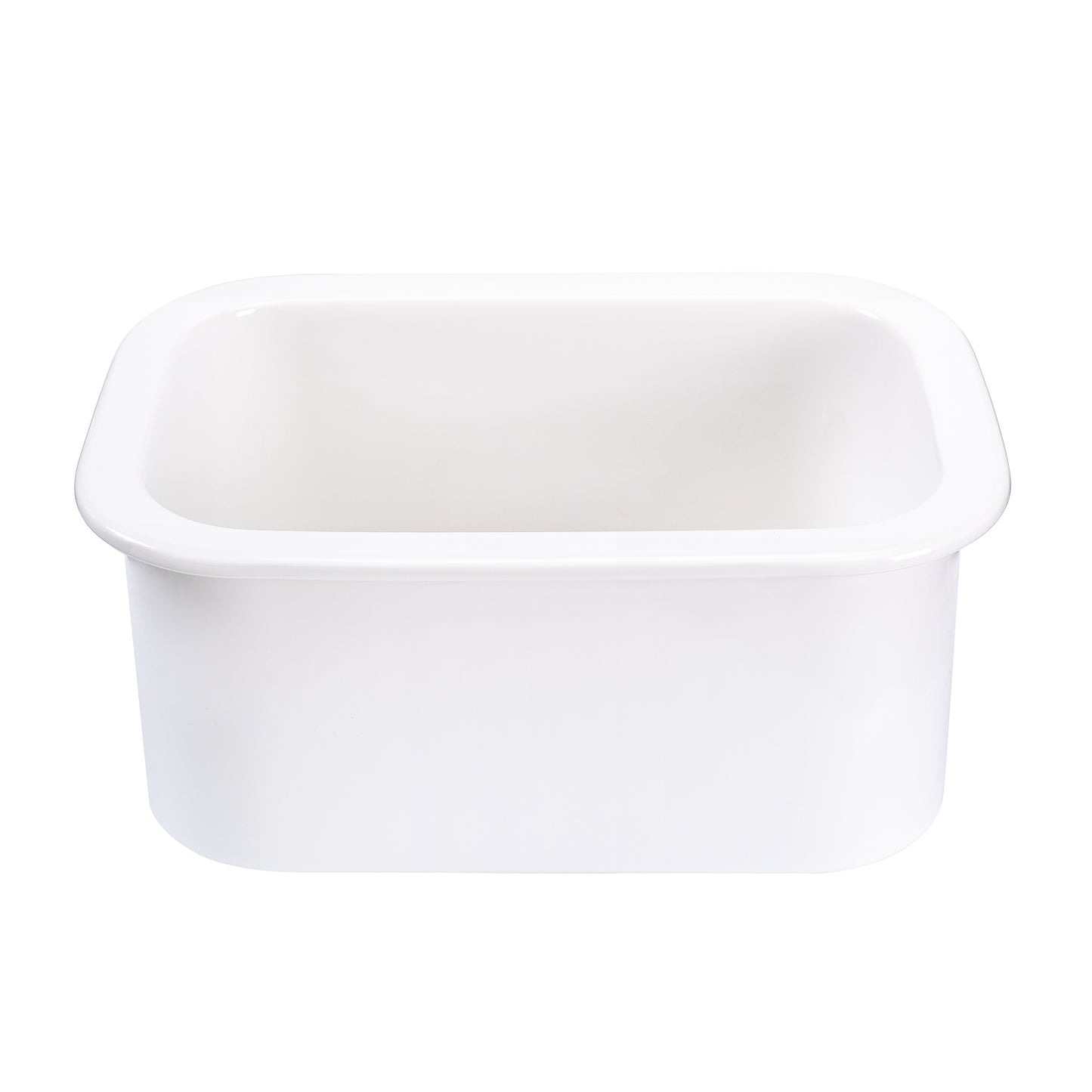 Alfi 13" x 19" Dual Mount Fireclay Prep Sink - ABF1319UD