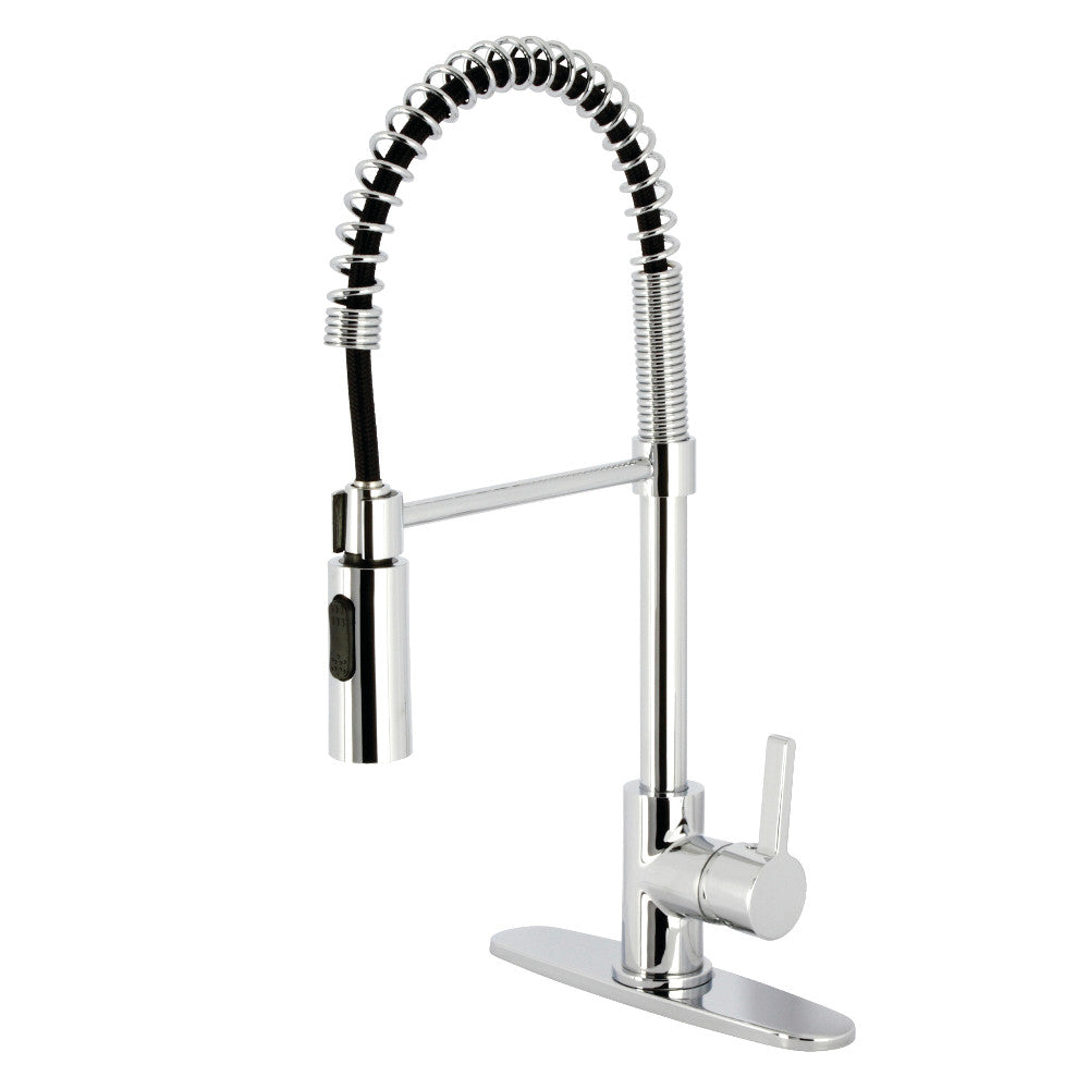 Kingston Brass LS877CTLAB Continental Pre-Rinse Kitchen Faucet