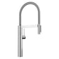 BLANCO Culina II Semi-Pro Pull-Down Dual-Spray Kitchen Faucet in polished chrome finish