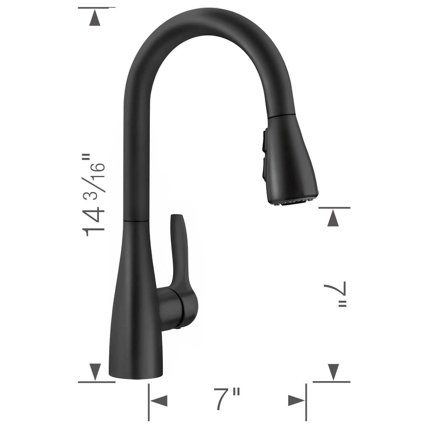 BLANCO Atura Pull-Down Dual-Spray Bar Faucet