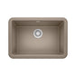 BLANCO Ikon SILGRANIT 27" Single Bowl Apron-Front Farmhouse Sink