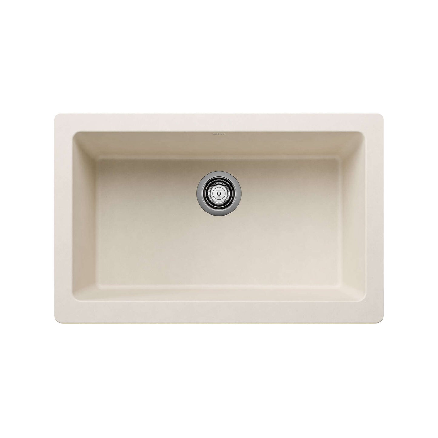 BLANCO VINTERA 30" SILGRANIT Single Bowl Farmhouse Sink with a smooth and modern design.