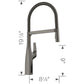 BLANCO Rivana Semi-Pro Pull-Down Dual-Spray Kitchen Faucet