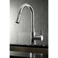 Kingston Brass LS8688CTL Continental Pull-Down Kitchen Faucet
