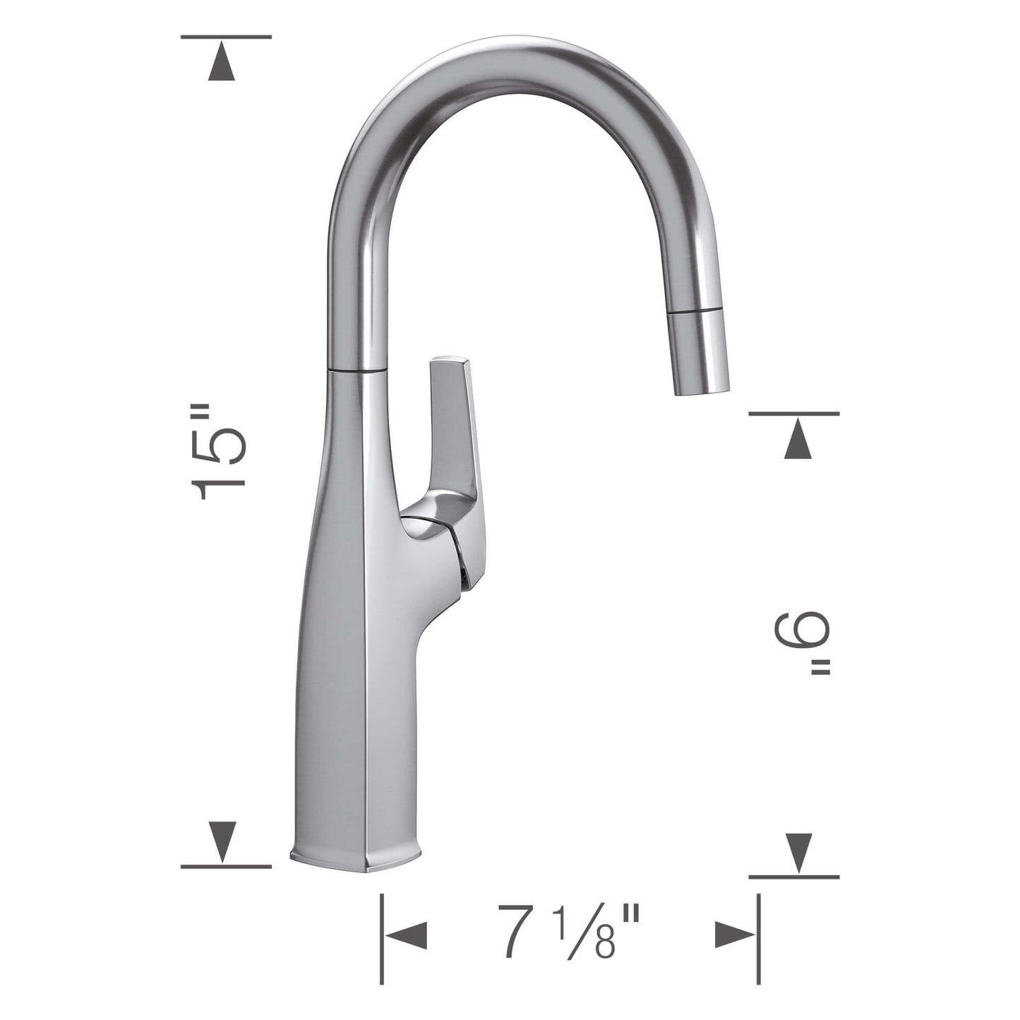 BLANCO Rivana Pull-Down Bar Faucet