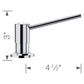Torre Soap Dispenser - Anthracite
