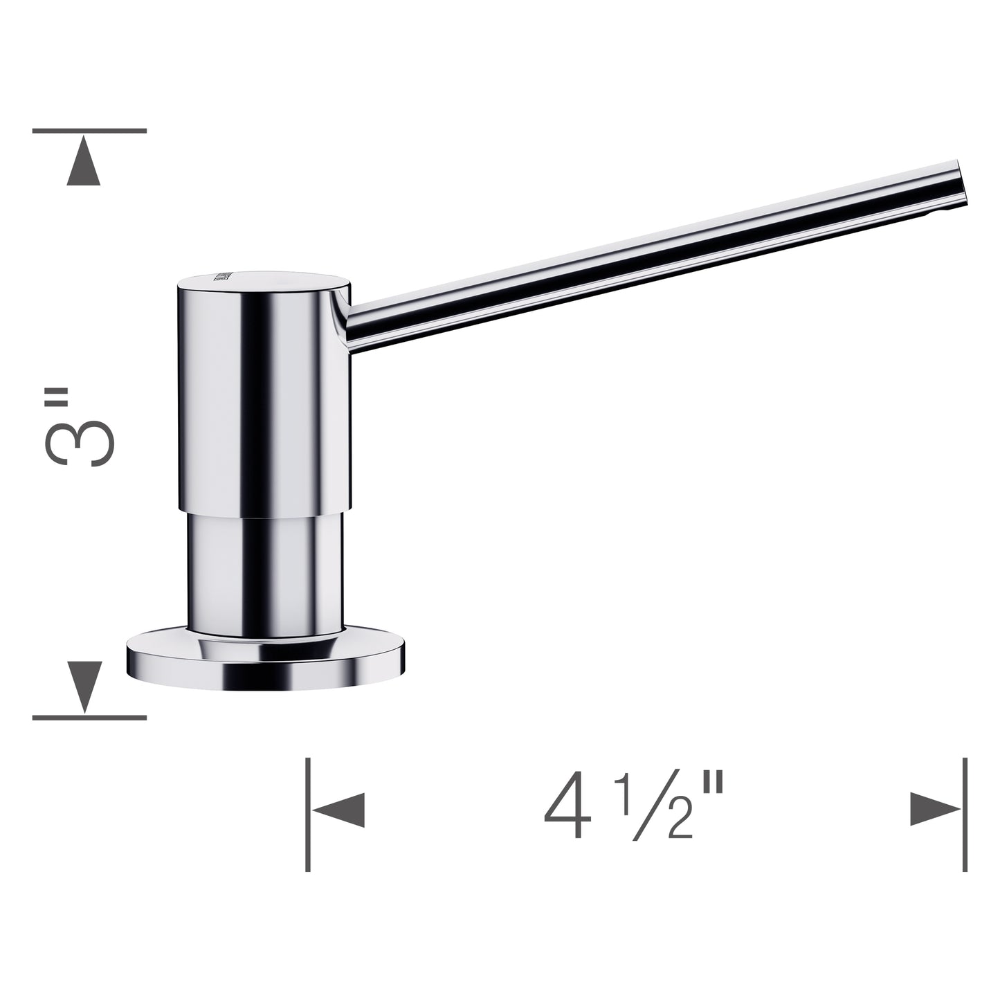 Torre Soap Dispenser - Anthracite