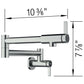 BLANCO Culina II Wall-Mounted Pot Filler