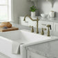 KINGSTON Brass Widespread Kitchen Faucet with Brass Sprayer - KB1790ALBS