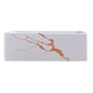 Thompson Kintsugi 30" Gloss White Fireclay Farmhouse Sink with Copper Detailing - KSA-KINT-COPPER - view 3