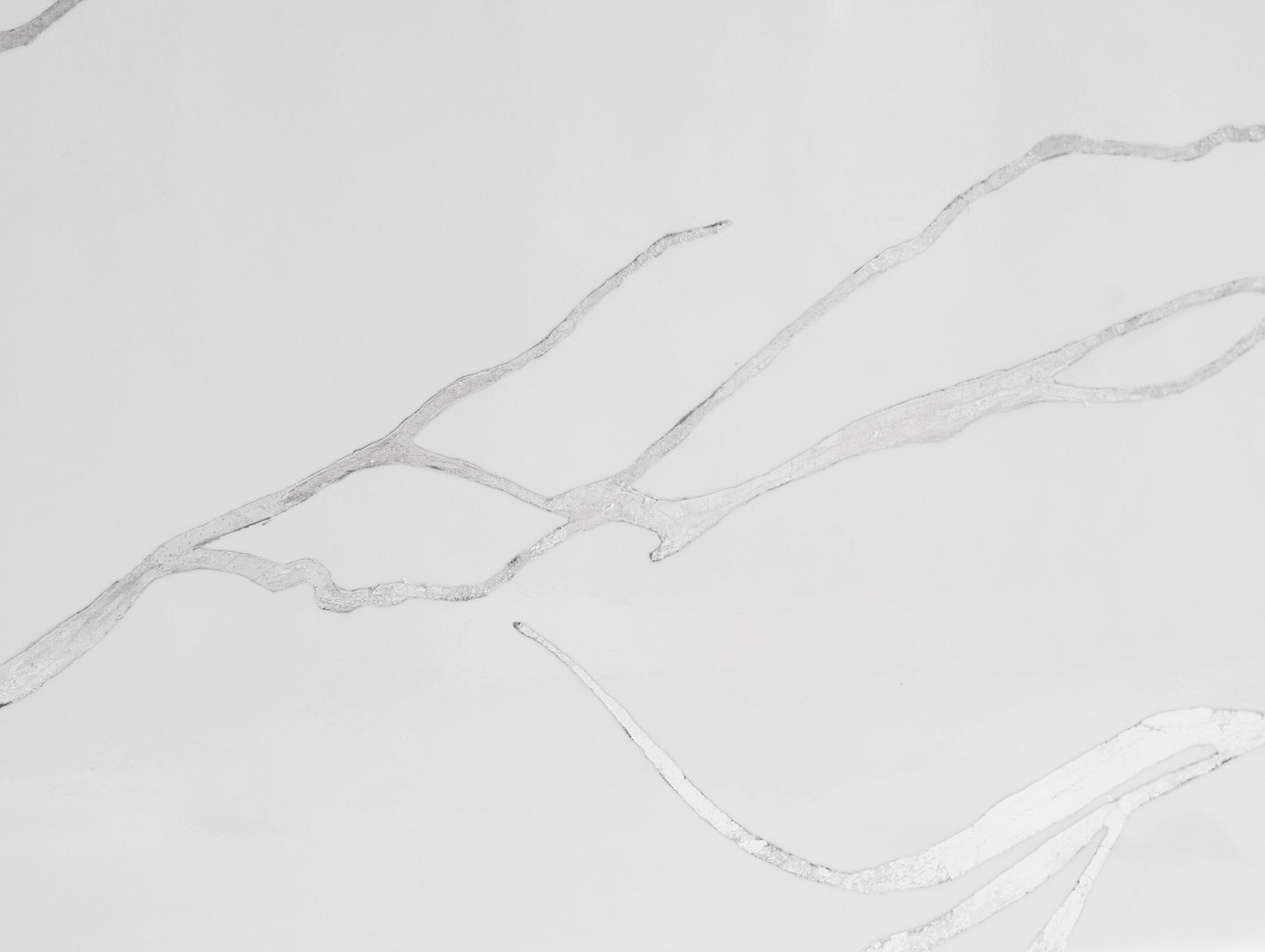 Kintsugi Silver - detail of the silver veining