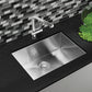BLANCO Quatrus R0 25" Single Bowl Undermount Stainless Steel Kitchen Sink