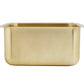 Thompson Rivera smooth semi-satin brass bar and prep sink KPU-1715SSB, front view