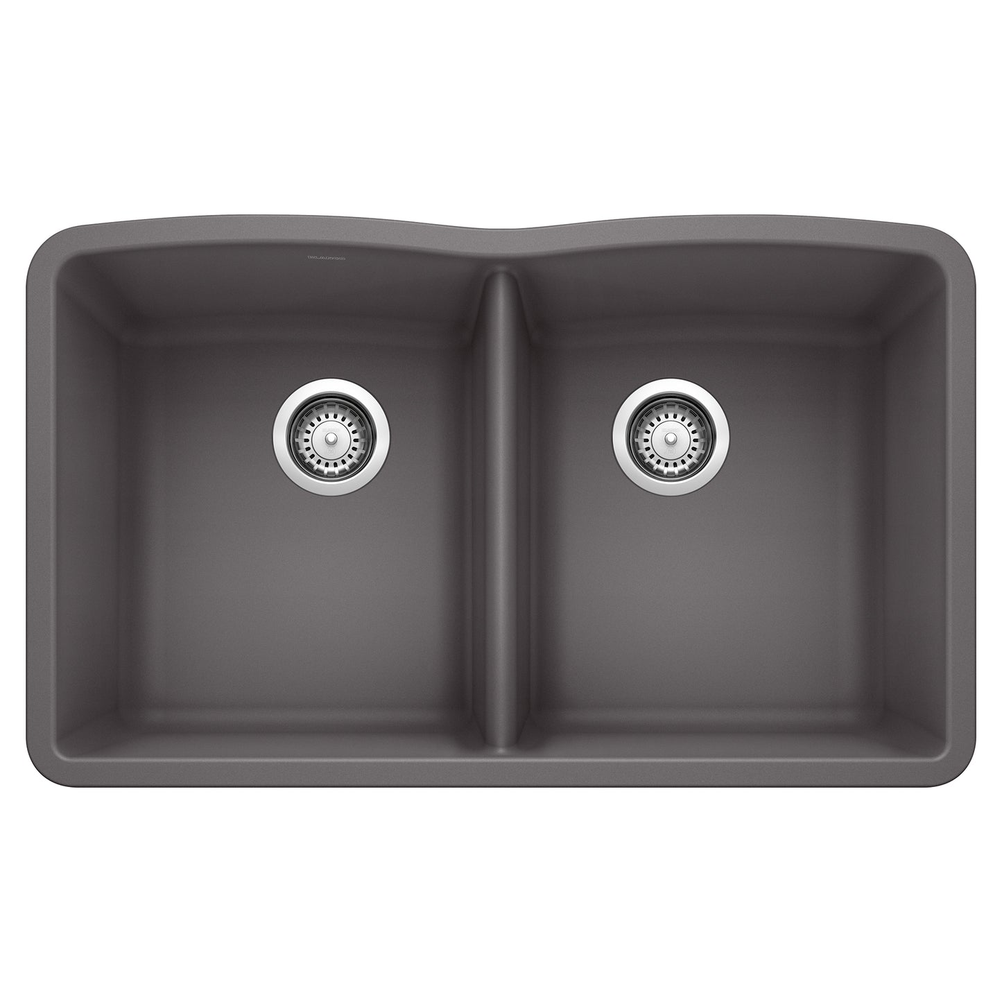 BLANCO Diamond SILGRANIT 32" 50/50 Double Bowl Undermount Kitchen Sink