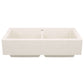 BLANCO VINTERA 33" SILGRANIT Double Bowl Farmhouse Sink