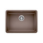BLANCO Precis SILGRANIT 25" ADA Single Bowl Undermount Kitchen Sink