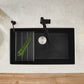 BLANCO Precis SILGRANIT 32" Super Single Undermount Kitchen Sink