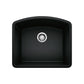 BLANCO Diamond SILGRANIT 24" Single Bowl Undermount Kitchen Sink