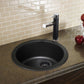 BLANCORONDO SILGRANIT 18" Dual Mount Bar Sink