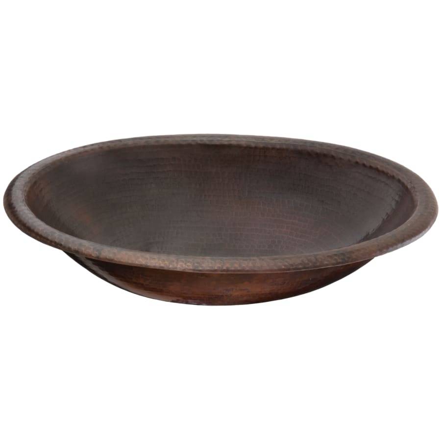 Thompson Huacana 19" Handcrafted Aged Copper Bath Sink - 2OBC