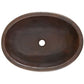Thompson Huacana 19" Handcrafted Aged Copper Bath Sink - 2OBC