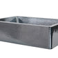 Thompson Coroneo 22" Hammered Black Nickel Rectangular Bathroom Sink - MBN - view 2