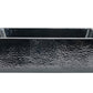 Thompson Coroneo 22" Hammered Black Nickel Rectangular Bathroom Sink - MBN