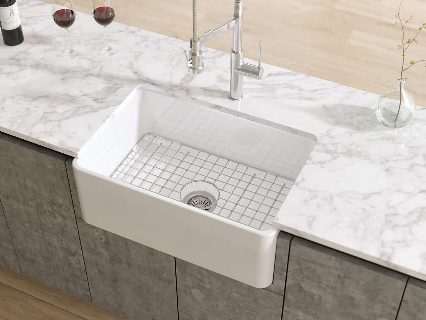 Latoscana SSG-LTW2718 stainless steel sink grid