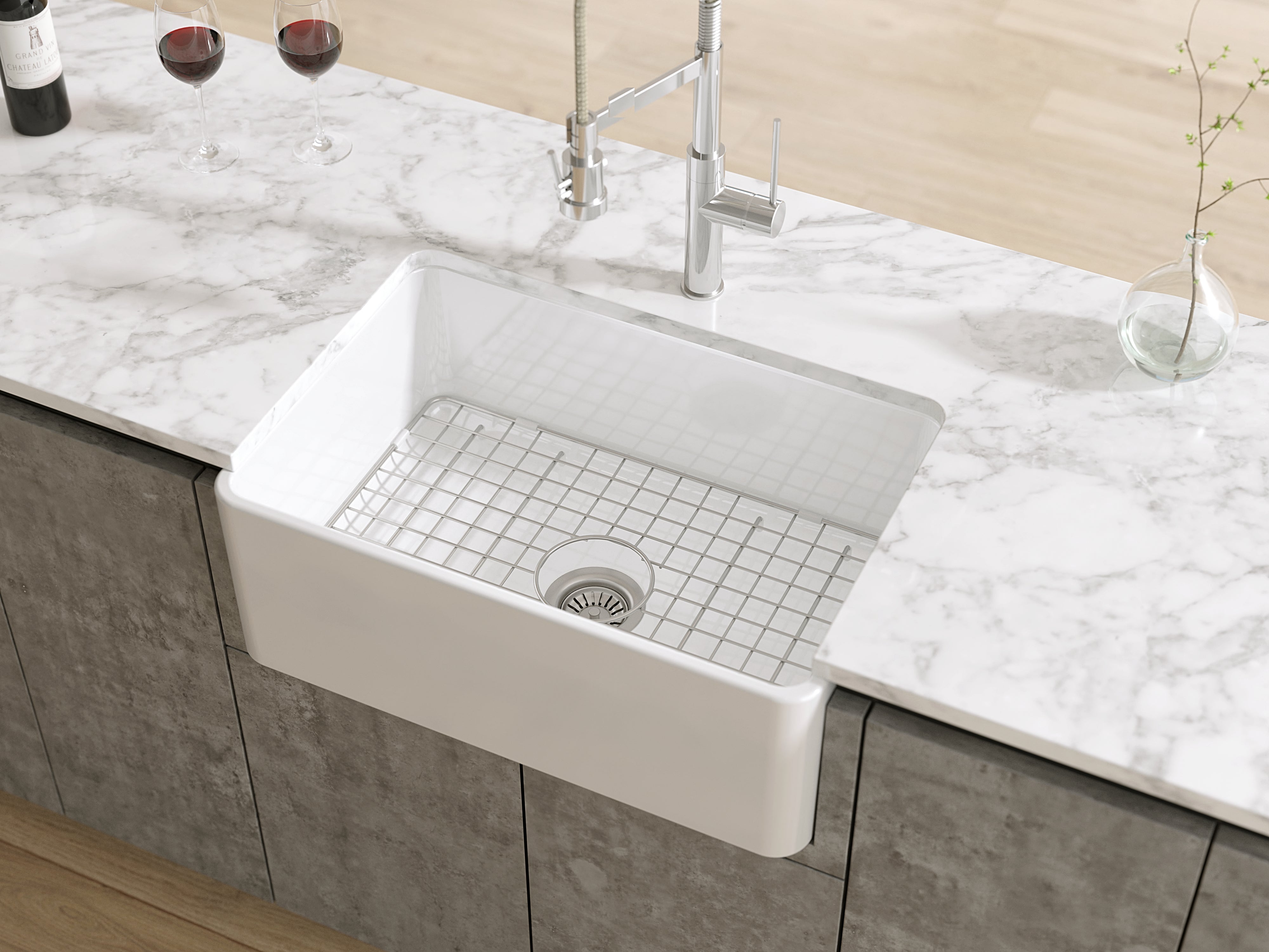 Latoscana SSG-LTW2718 stainless steel sink grid