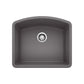 BLANCO Diamond SILGRANIT 24" Single Bowl Undermount Kitchen Sink