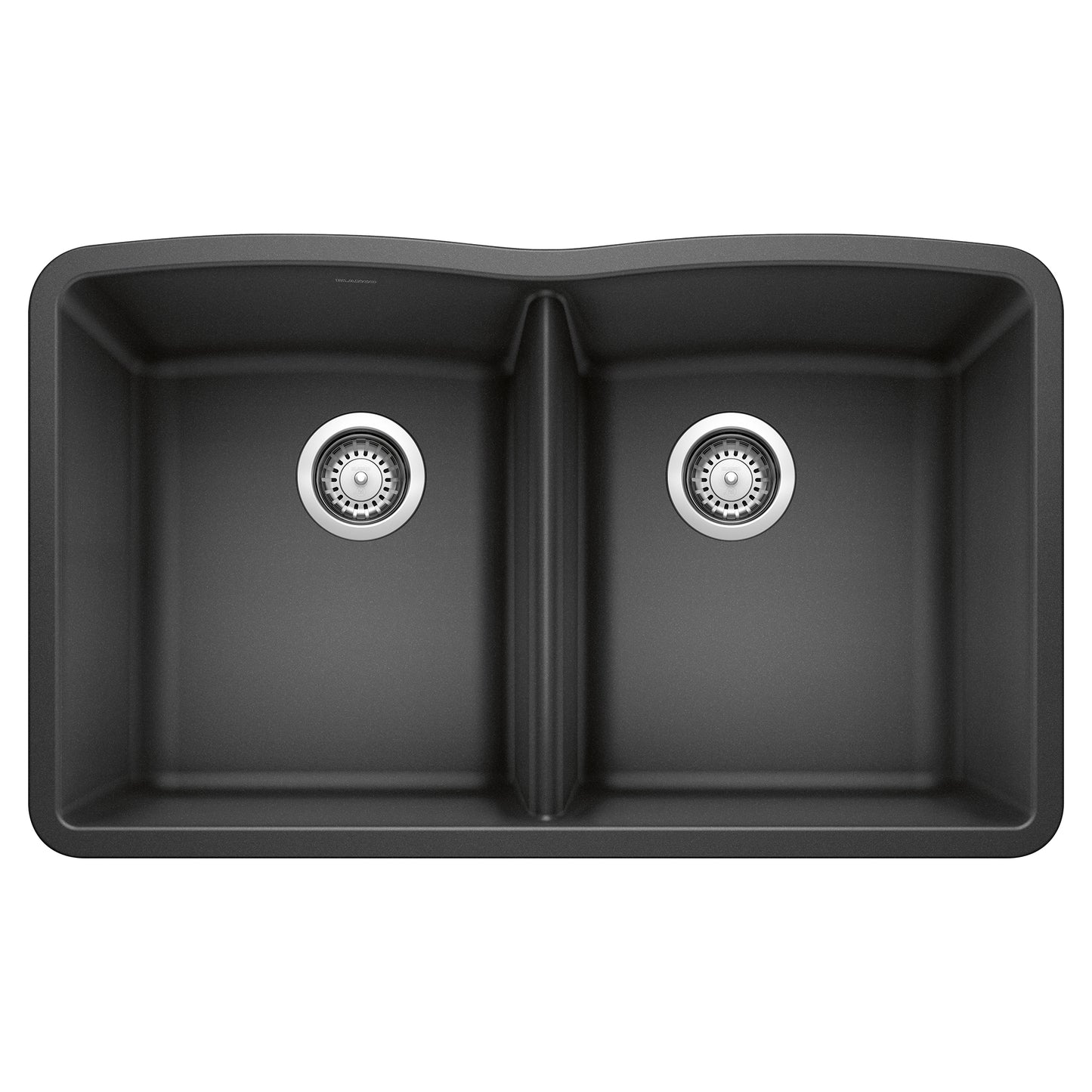 BLANCO Diamond SILGRANIT 32" 50/50 Double Bowl Undermount Kitchen Sink