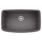 BLANCO Valea SILGRANIT 32" Super Single Undermount Kitchen Sink