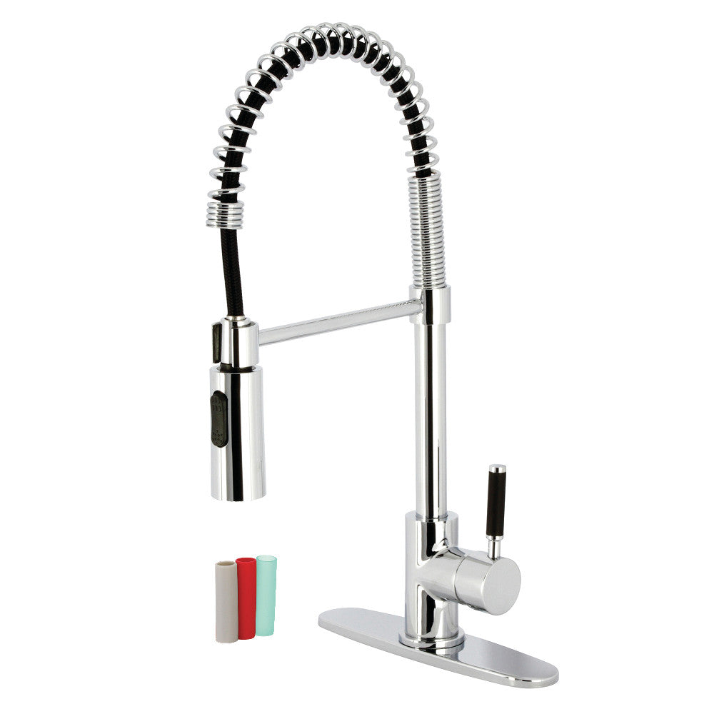 Kingston Brass LS8773DKL Kaiser Pre-Rinse Kitchen Faucet