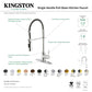 Kingston Brass LS877CTLAB Continental Pre-Rinse Kitchen Faucet